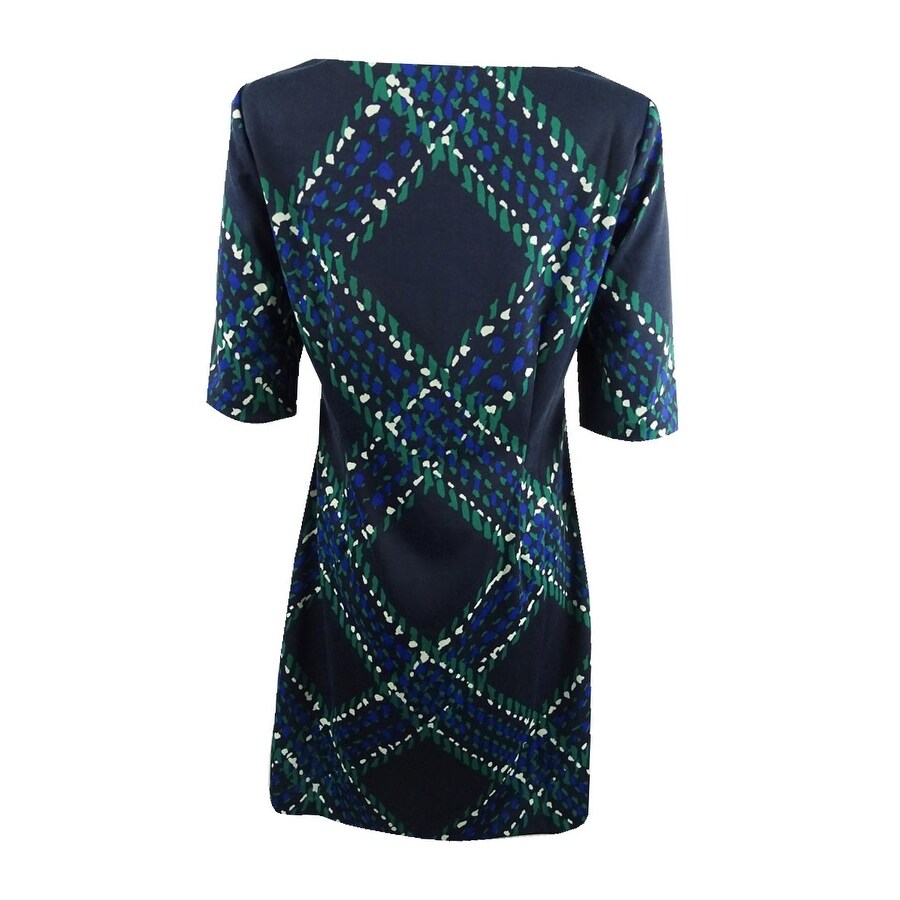 elbow sleeve sheath dress