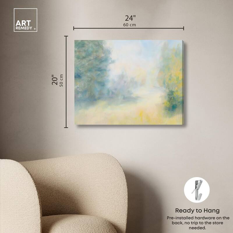 Faded Horizon I Canvas by Art Remedy, Gallery Wrapped