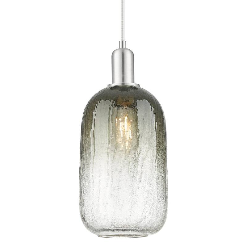 Innovations Lighting 716-1P-G482-7SL Brookhaven Cloche 7" Wide Cord - Brushed Satin Nickel