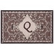 preview thumbnail 22 of 21, SAFAVIEH Handmade Monogram Galatea Rug 2'6" x 4' - Q - Mocha - Rectangle