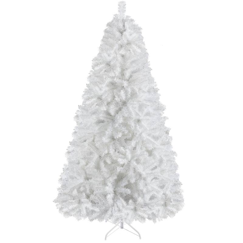Yaheetech 6Ft/7.5ft Hinged Spruce Christmas Tree Holiday Decorative