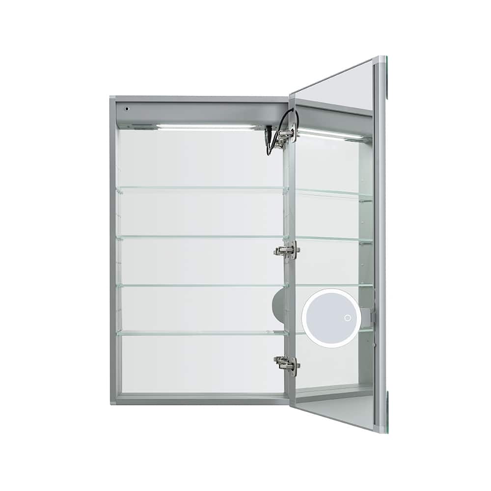 Medicine Cabinet With Light 24W x 30H x 5D Right Hinge - 24"x30"/Right-Hinge