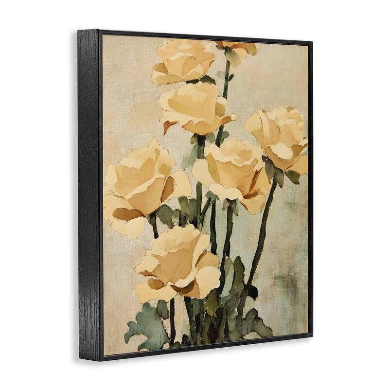 Stupell Vintage Roses Bundle Framed Giclee Art Design By Franklyn Gregory