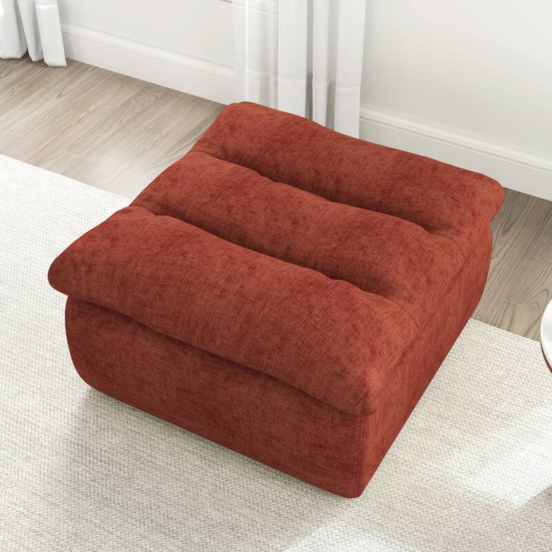 Lazy Floor Sofa,Modern armless and backless sofa chair,Comfy Accent Bean Bag Couch,suitable for living room bedroom office