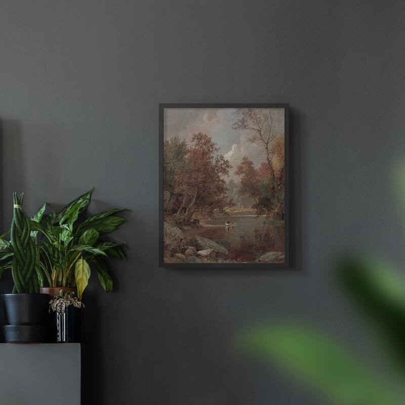 Vintage Landscape XXXVII -Framed Print