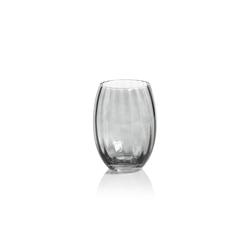 Malden Optic Stemless All-Purpose Glasses, Set of 4