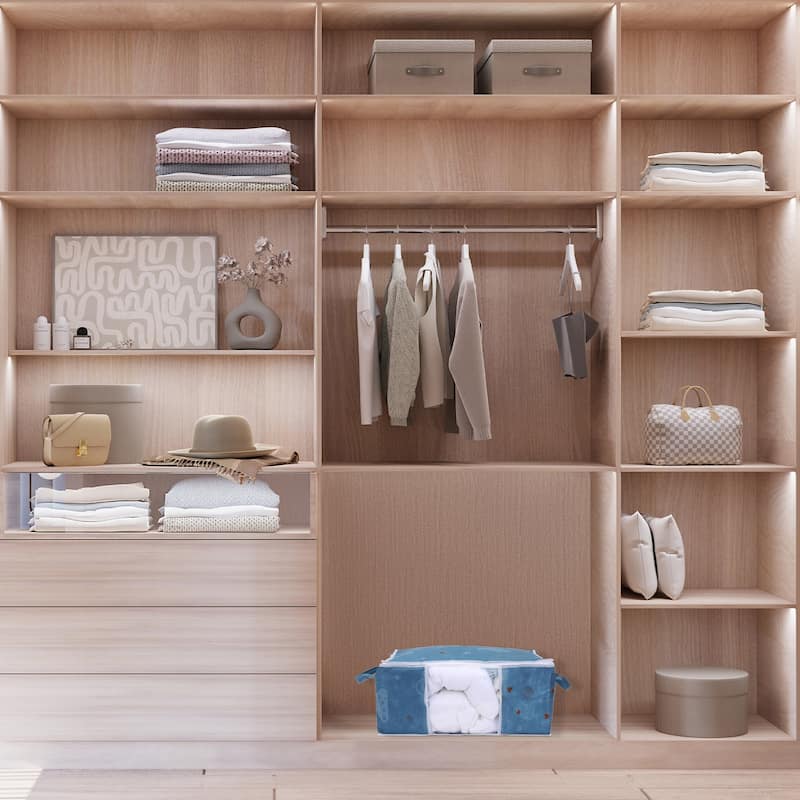 1 Pack Clothes Storage,Storage Bags,Moving Bags for Organizing Bedroom,Clothing,Comforters,Closet Organizers and Storage