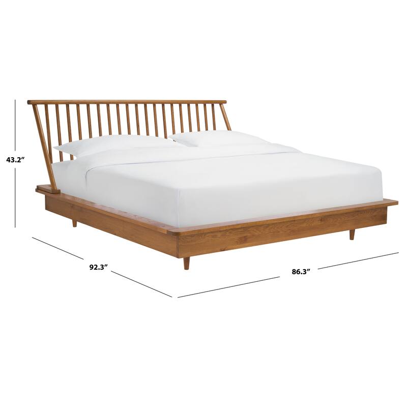 SAFAVIEH Couture Cassius Wood Spindle Bed