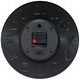 preview thumbnail 2 of 24, Infinity Instruments Vogue 12-inch Round Wall Clock - 12 x 1.25 x 12