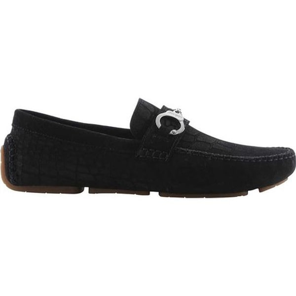 Jimmy Choo Men S Brogan Croc Print Suede Driving Shoe Black Jimmy Choo Men X27 S Brogan Croc Print Suede Driving Shoe Black