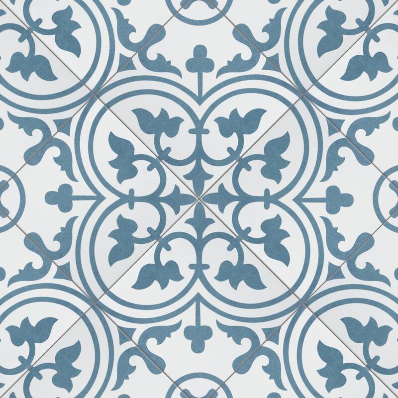 Merola Tile Arte Cloud 9-3/4" x 9-3/4" Porcelain Floor and Wall Tile