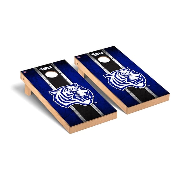 slide 2 of 5, Tennessee State TSU Tigers Vintage Cornhole Board Set