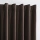 preview thumbnail 61 of 88, Sun Zero Evelina Faux Dupioni Silk Blackout Curtain Panel, Single Panel