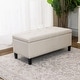 preview thumbnail 38 of 48, Adeco Storage Ottoman 41" Tufted Bench for Living Room Bedroom
