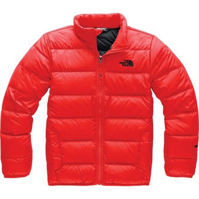 boys red north face coat