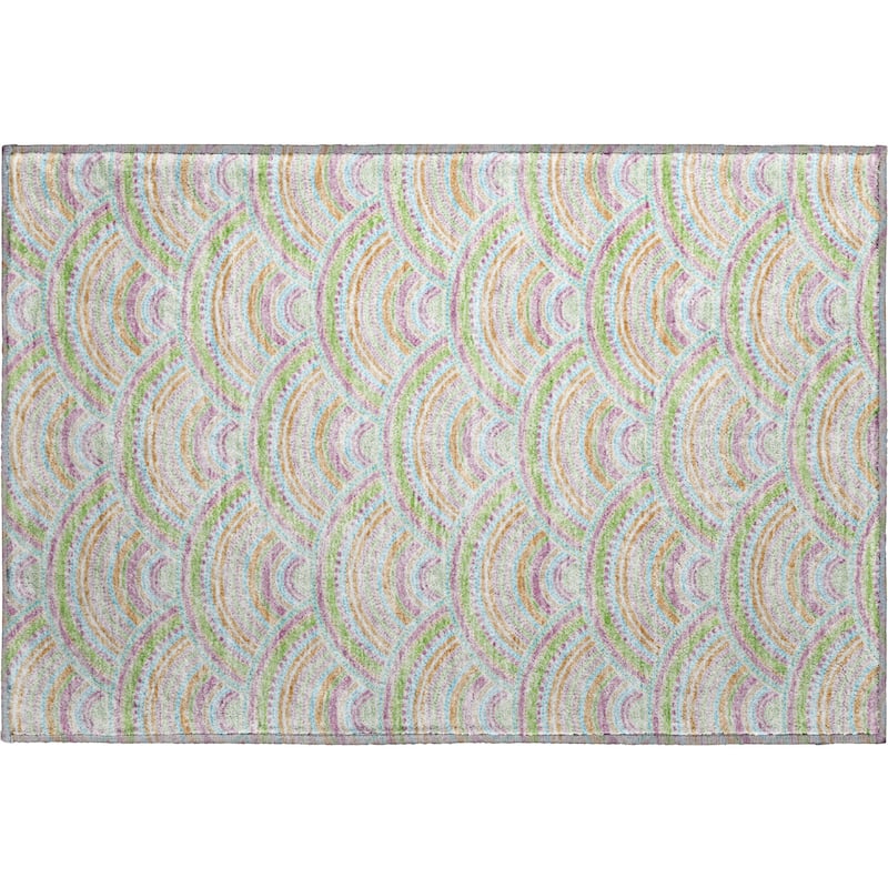Premium Washable Super Soft Transitional Stacks Mayfield Rug