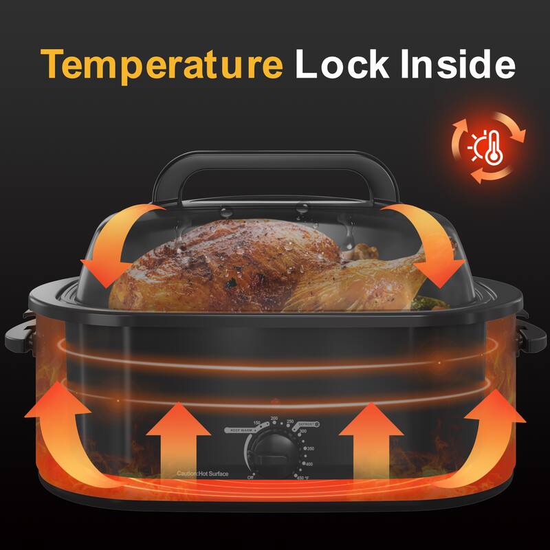 Royalcraft Roaster Oven with Removable Pan