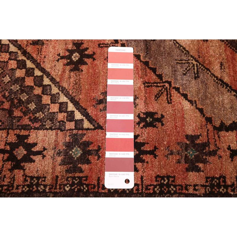 ECARPETGALLERY Hand-knotted Konya Anatolian Copper Wool Rug - 4'8 x 10'1