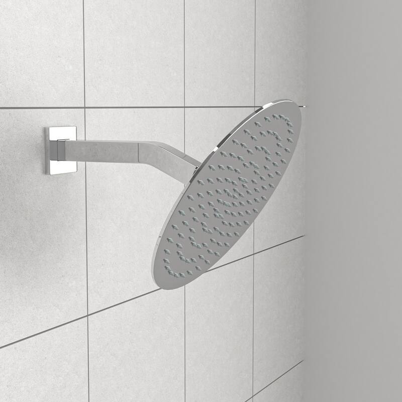 Topcraft 6" Wall Mount Shower Arm with Flange
