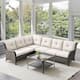 Option Brown Wicker / Beige Cusion
