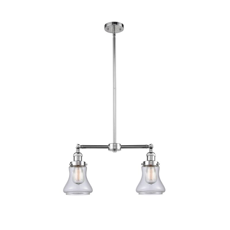 Innovations Lighting Bellmont 2 Light 21" Wide Linear Chandelier