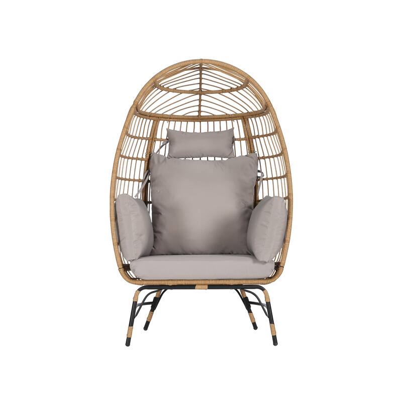 Wicker Egg Chair (Excluding the table)