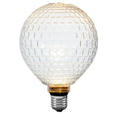 Festive Living LED G125 + COB Bulb Indoor/Outdoor Covered Edison Bulbs, E26 Base - Celeste Glow - Large