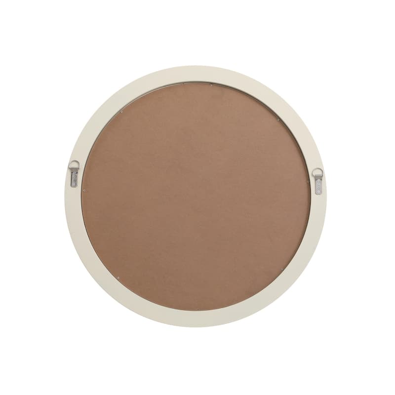 Carson Carrington Labben Round Chevron Mirror