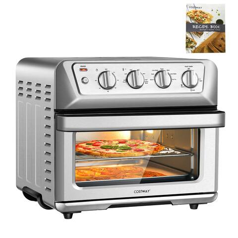 Costway 21.5QT Air Fryer Toaster Oven 1800W Countertop Convection Oven