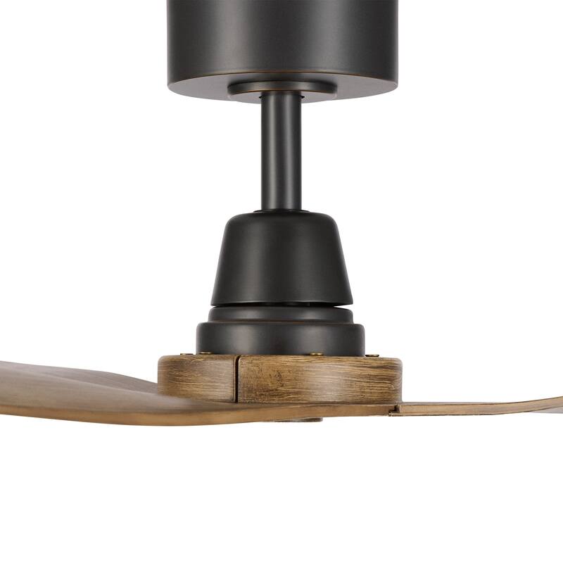Modern 50" Smart Ceiling Fan with Remote Control 3 Blades and 6 Speeds