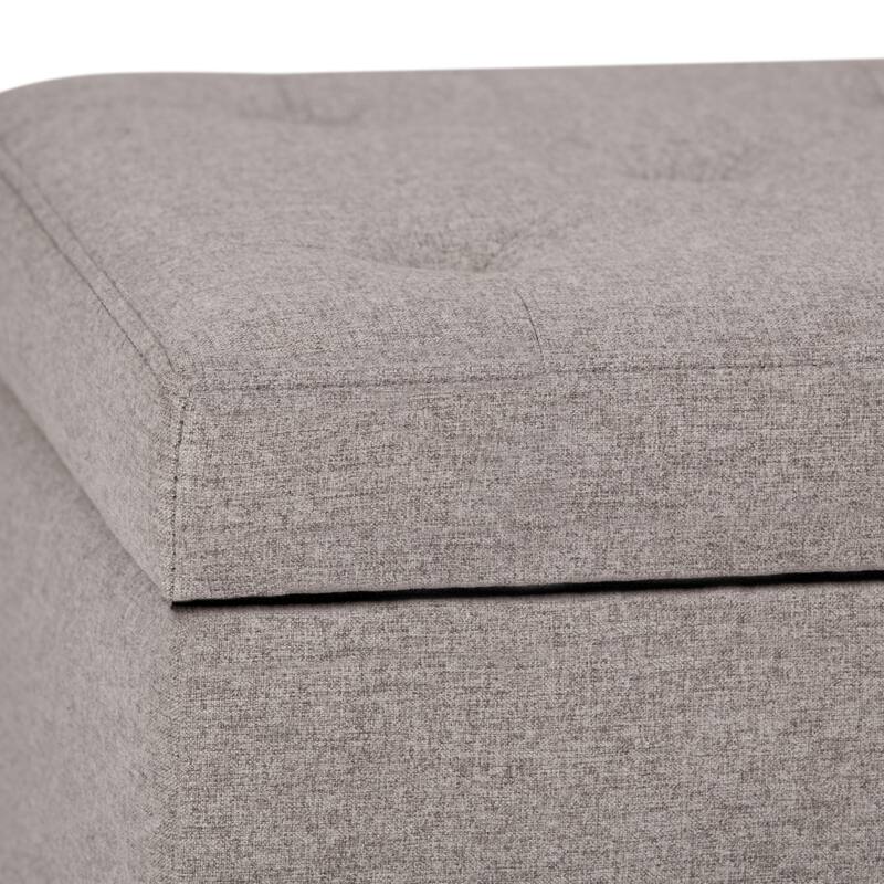 Modern Storage Ottoman for Living Room