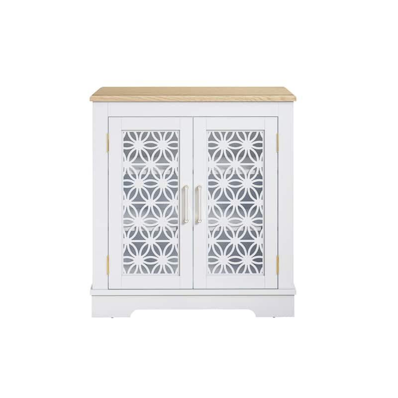 31 in. 2-Door Accent Storage Buffet Cabinet Sideboard - 31" in Width