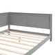 preview thumbnail 2 of 4, Full Size Wood Daybed/Sofa Bed, Gray