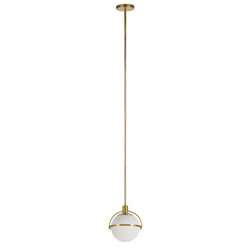 Cieonna 9.38" Wide Pendant with Glass Shade
