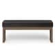 preview thumbnail 40 of 46, WYNDENHALL Madison 44 inch Wide Contemporary Rectangle Ottoman Bench