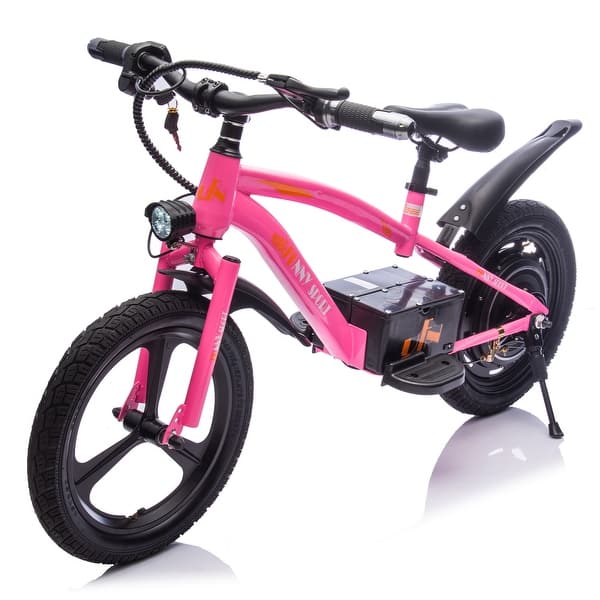 slide 2 of 57, 24V Kids Ride On Electric Dirt Bike Pink