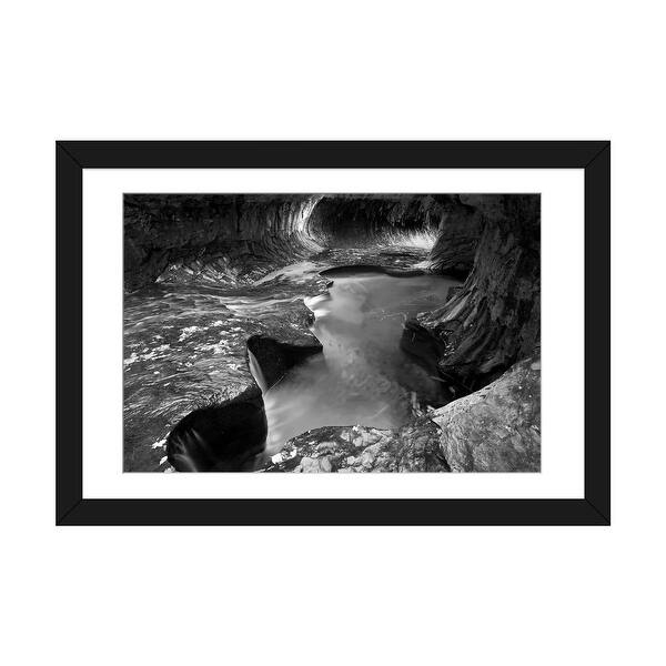 slide 2 of 20, iCanvas "Tunnel Carve Out" by Dennis Frates PFA Black - 24x32x1