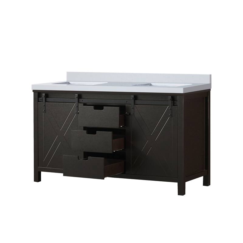 Marsyas Bath Vanity and Cultured Marble Countertop