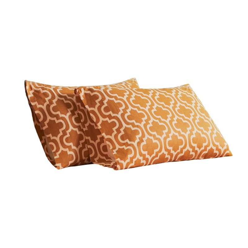 Superior All Season Brushed Flannel Trellis Pillowcase Set (Set of 2)