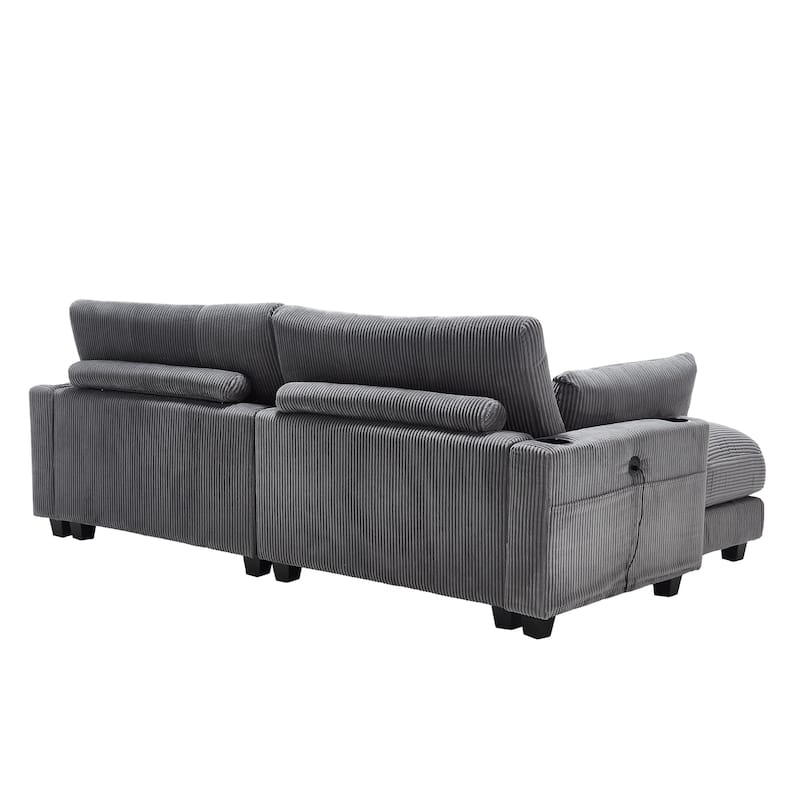 Sleeper Sofa Couch Bed,Oversized Chaise Lounge Chair Cozy Cloud Couch