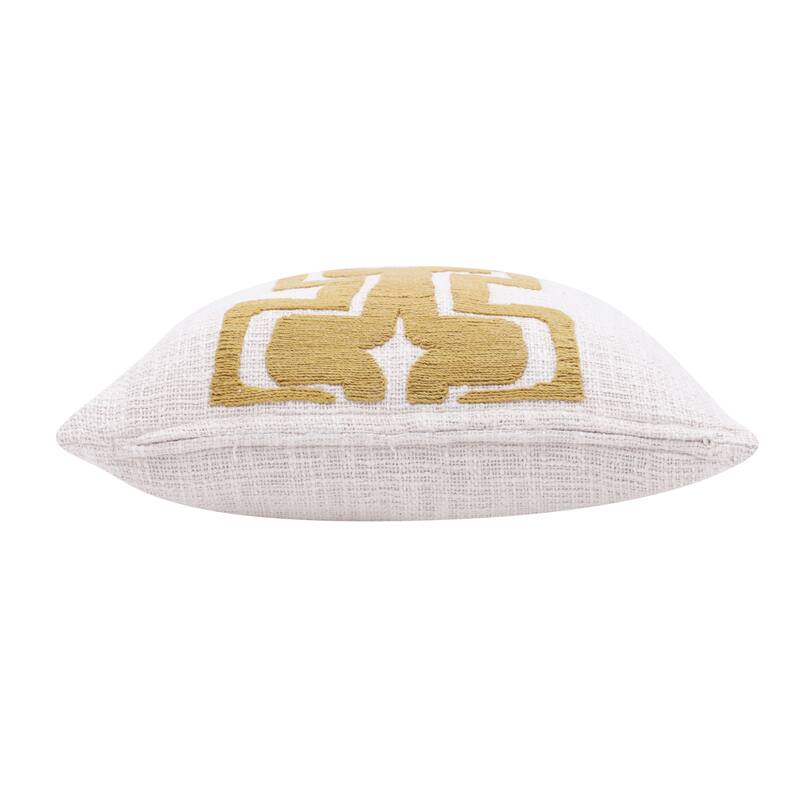 Sevita Geometric Handmade Decorative Throw Pillow