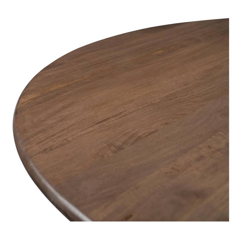 NADAAL STUDIOS Brelline, Round Dining Table With Cross Legs - 48"W x48"D x30"H