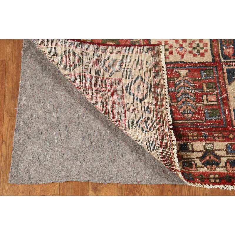 Hand Knotted Oriental 100% Wool Carpet Traditional Geometric Multi-Colored Bakhtiari Area Rug - 6' 5'' X 4' 9''