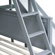 preview thumbnail 20 of 18, Twin over Full Bunk Bed with 2 Drawers, Slide, Shelves, Ladder