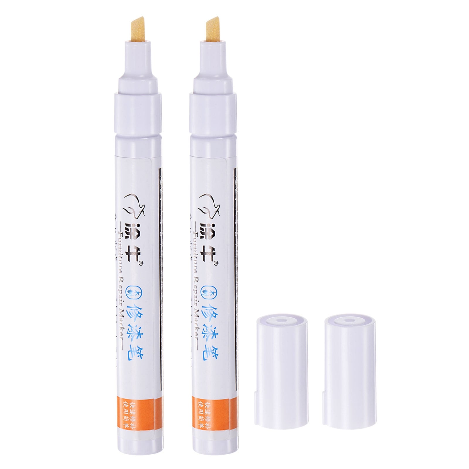2pcs Furniture Markers Touch Up Wood Furniture Filler Pen, Pearl White - Pearl White