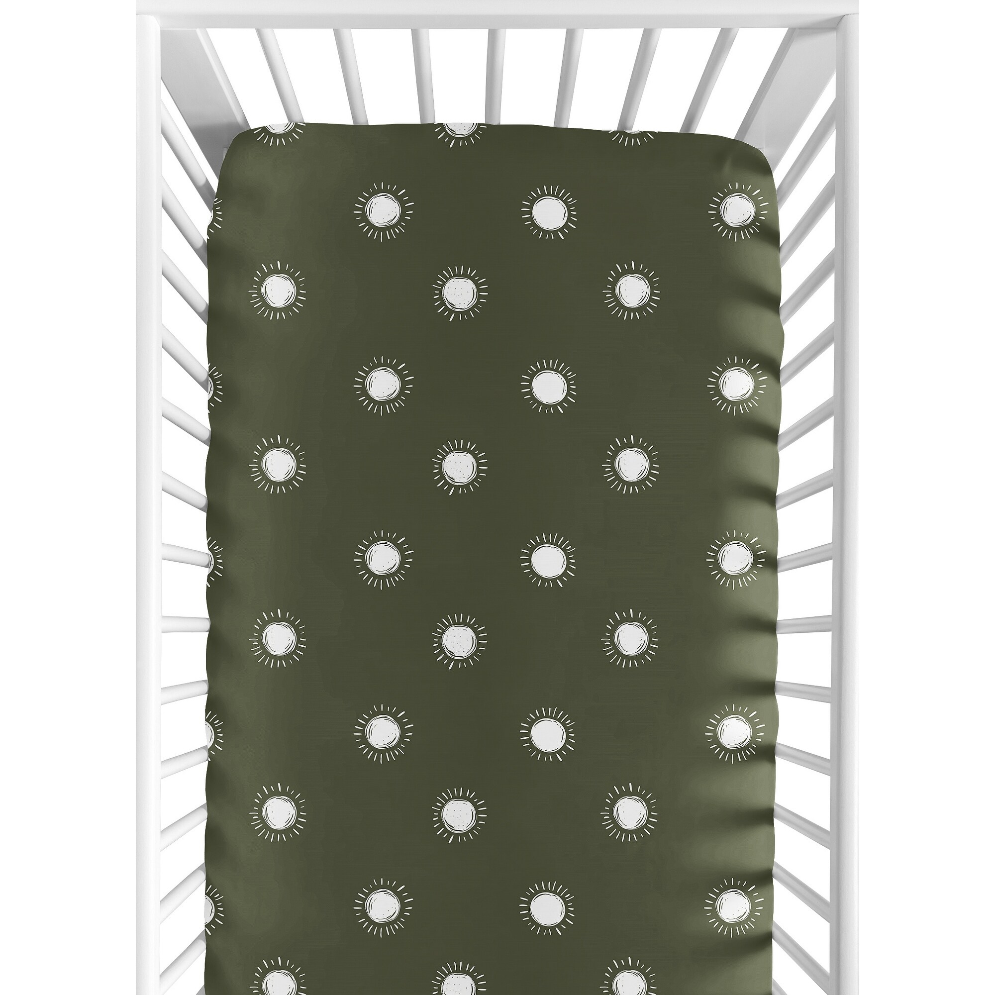 Hunter green sales crib sheet