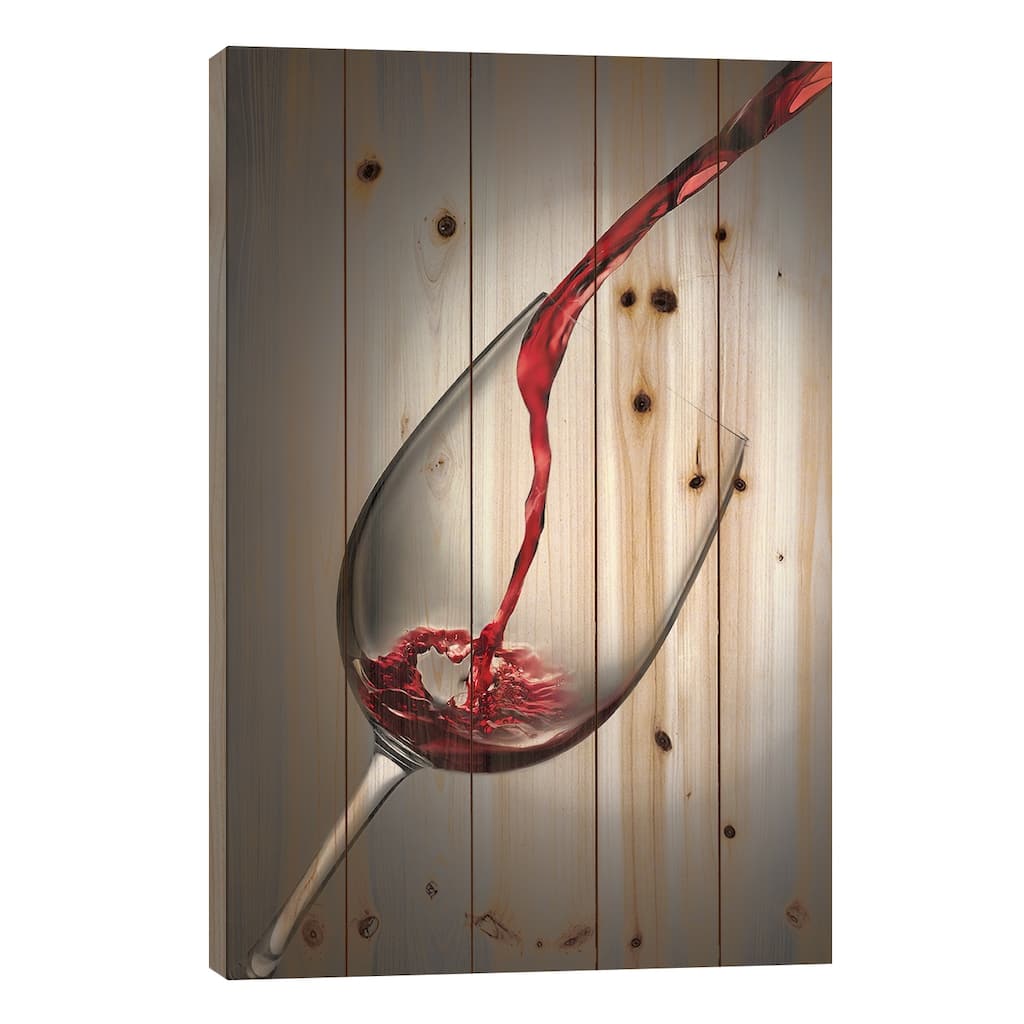 Copa Grana Print On Wood by Jesús M. García - Multi-Color