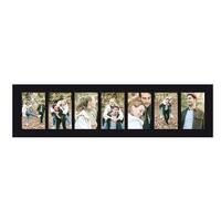 13x16 Black Picture Frame with 10.5x13.5 White Mat Opening for 11x14 Image,  0.75 Inch Border, UV 