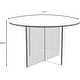 preview thumbnail 35 of 33, Valore Modern Wood Side End Table W Acrylic Base - Round Accent Center Coffee Table for Living Room Bedroom Home Office