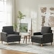 preview thumbnail 47 of 50, Accent Chair/Armchair for Bedroom Living Room with Wood Legs